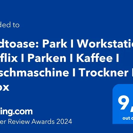 Dnd Stadtoase I Park I Workstation I Netflix I Parken I Kaffee I Waschmaschine I Trockner I Xbox Würzburg