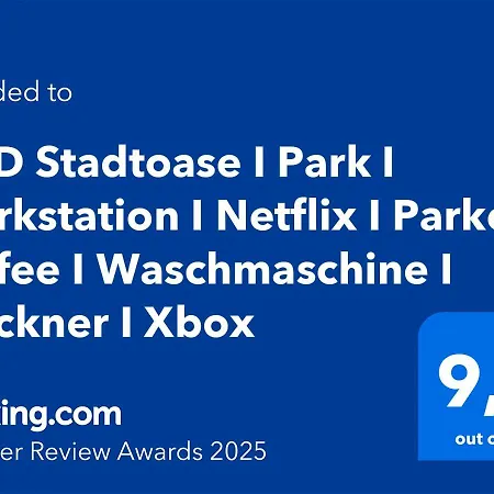 Dnd Stadtoase I Park I Workstation I Netflix I Parken I Kaffee I Waschmaschine I Trockner I Xbox Appartement Wurtzbourg